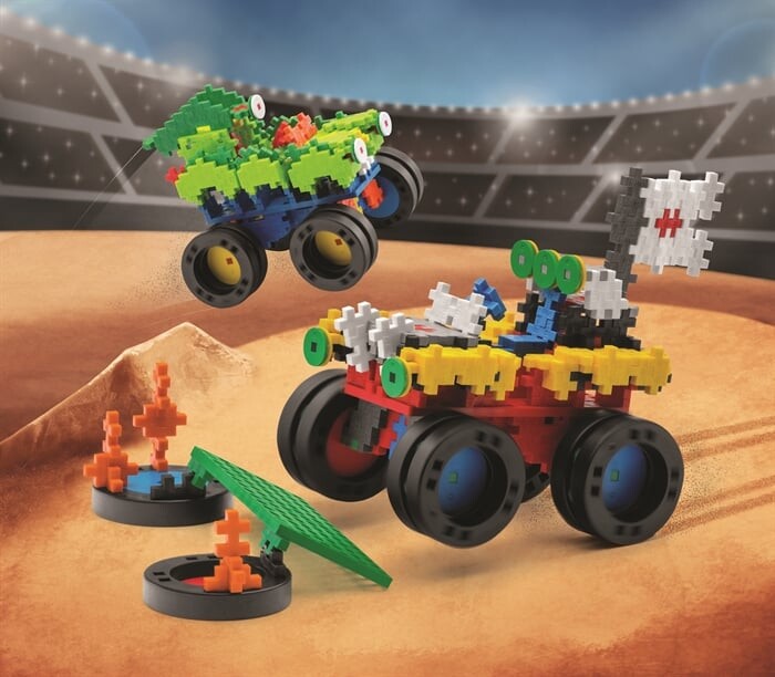 Plus-Plus Go! - Monster Trucks Sæt - 7018