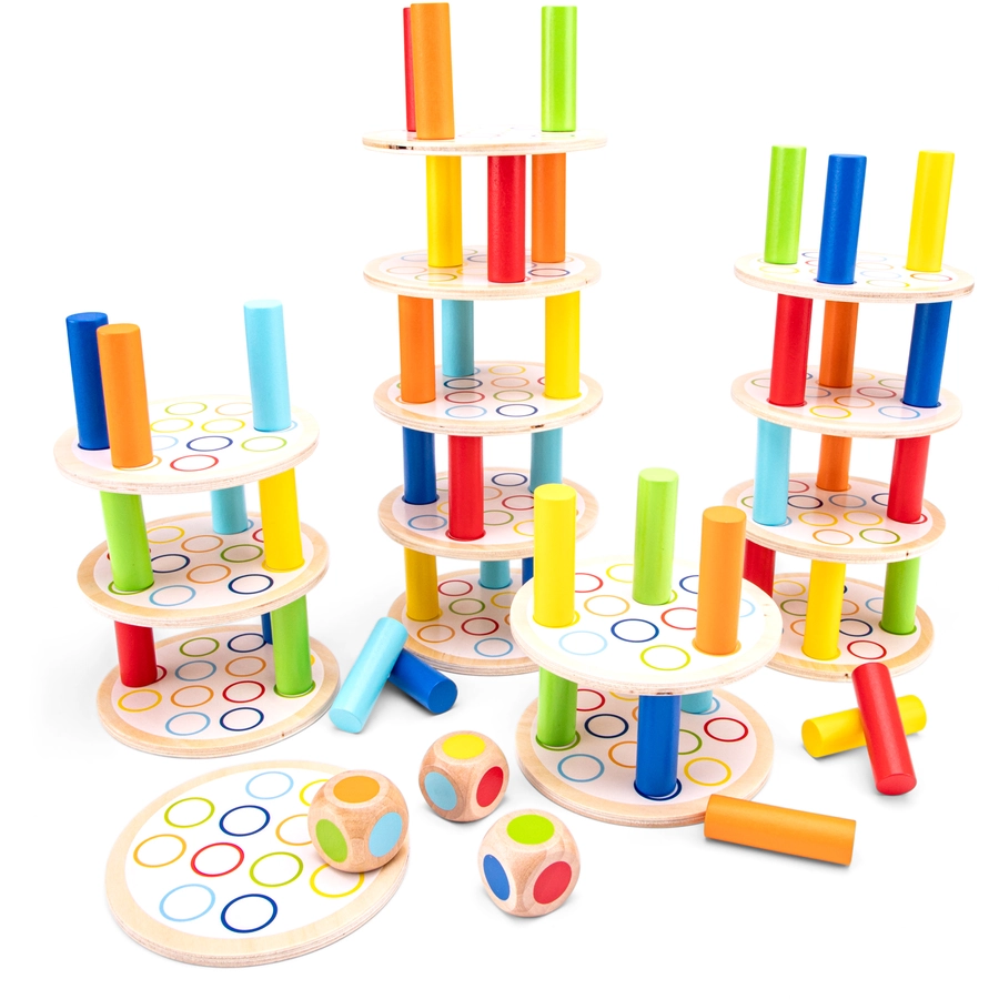 New Classic Toys Balance-Turm-Spielset