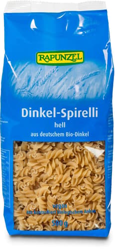 Rapunzel BIO Dinkel-Spirelli hell aus Deutschland