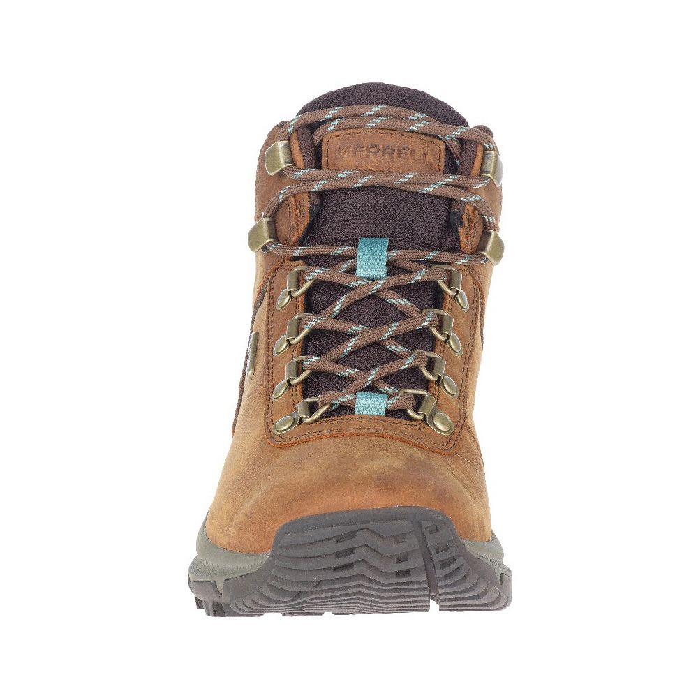 Merrell ERIE MID LTR WP - Chaussures de randonné Femme toffee
