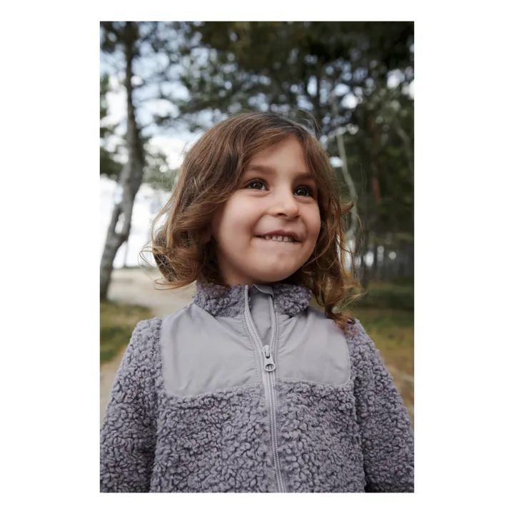 Wheat Veste Sherpa Matières Recyclées Vema | Mauve