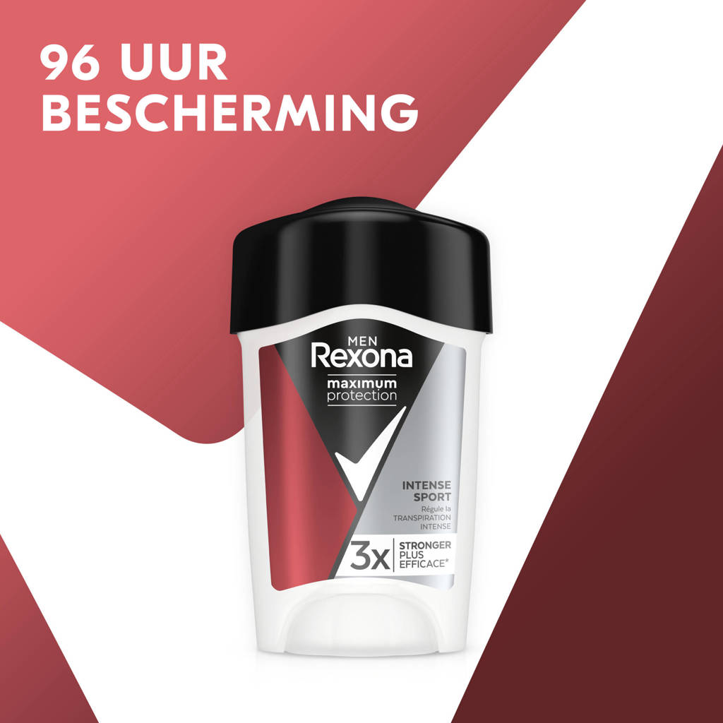 Intense Sport anti-transpirant crème stick - 6 x 45 ml
