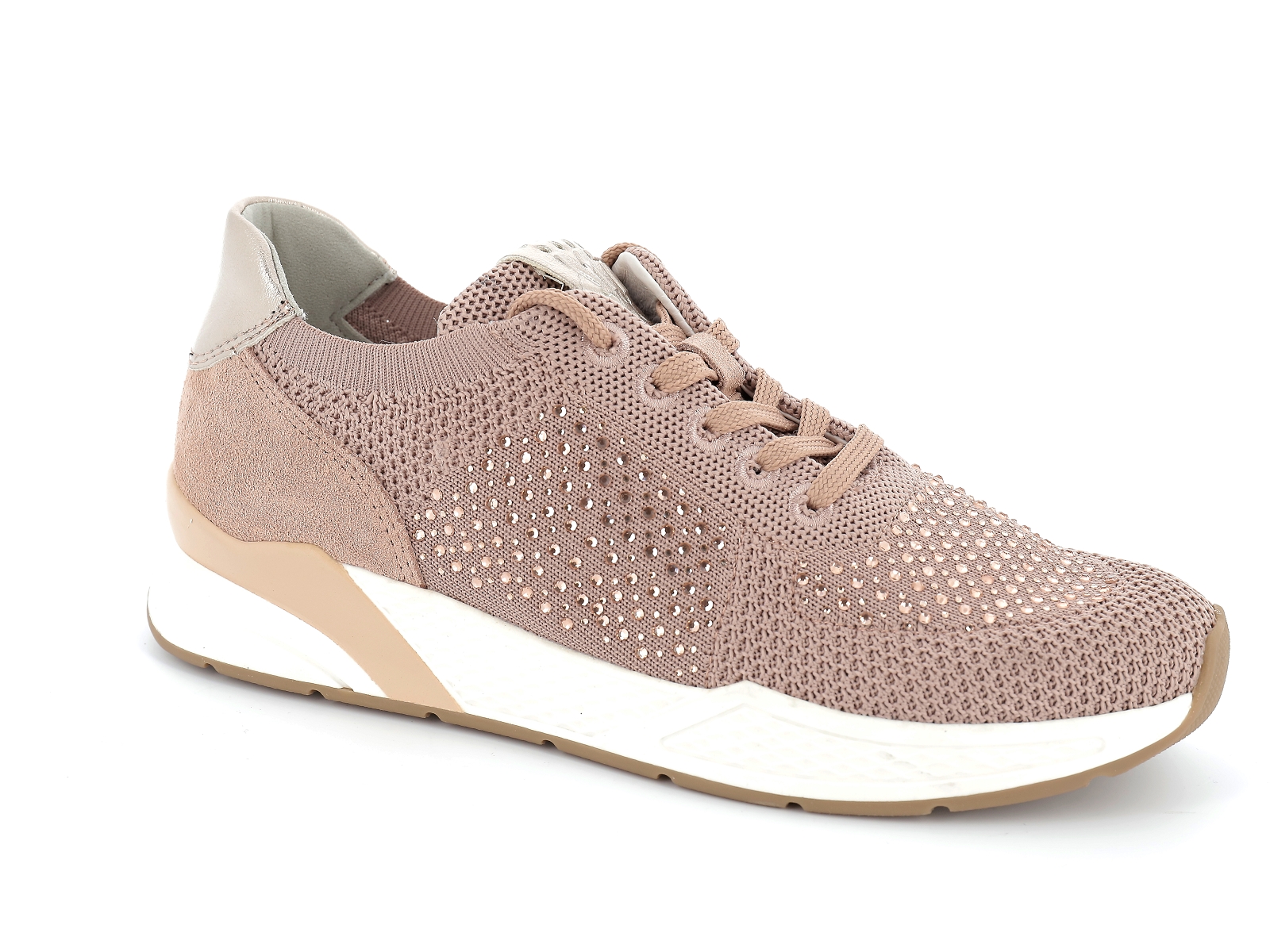 Marco tozzi-23733 Matières combinées Rose Pâle