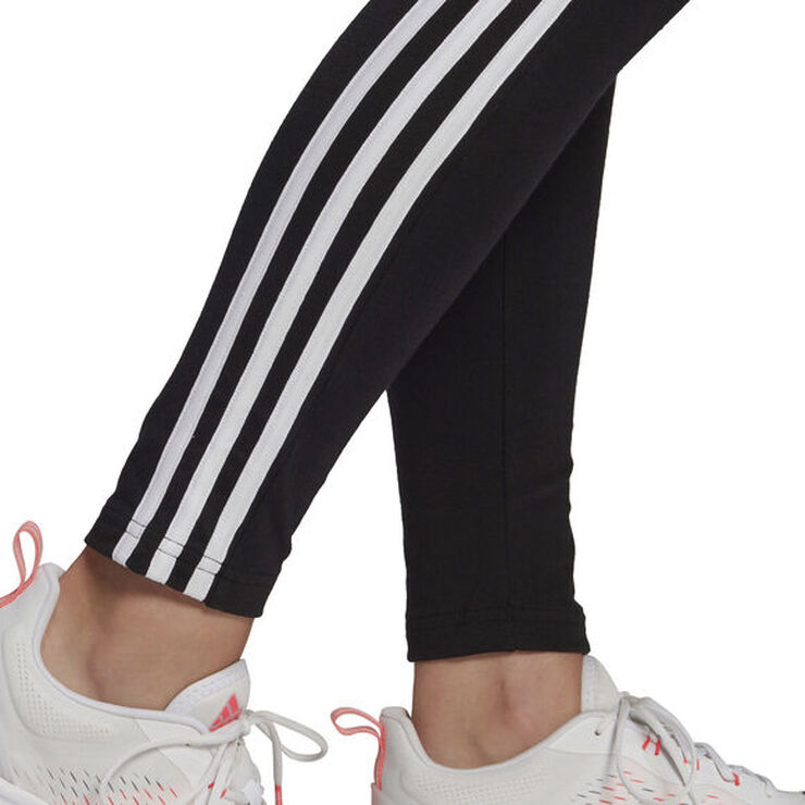 adidas LOUNGEWEAR Essentials 3-Stripes leggings Sort