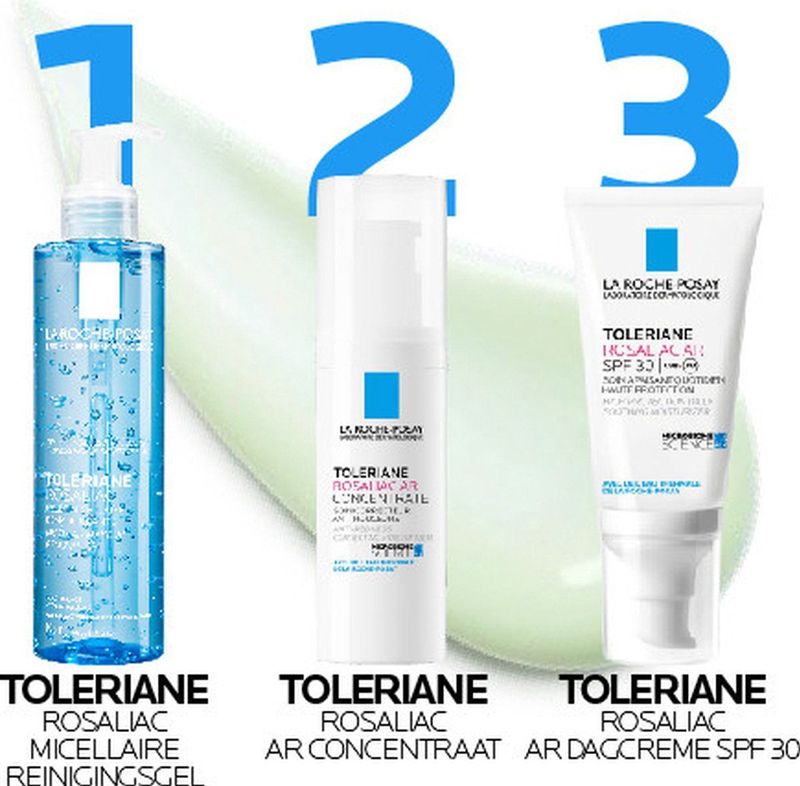 La Roche-Posay - Toleriane Rosaliac AR - Gezichtscrème - SPF30 - Voor Gevoelige Huid