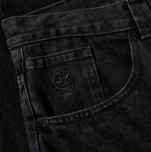 Polar Skate Co 93! Denim Pitch Black