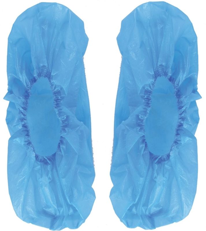 Silverline Wegwerp Overschoenen - Blauw - 100 Stuks - Hygiënisch