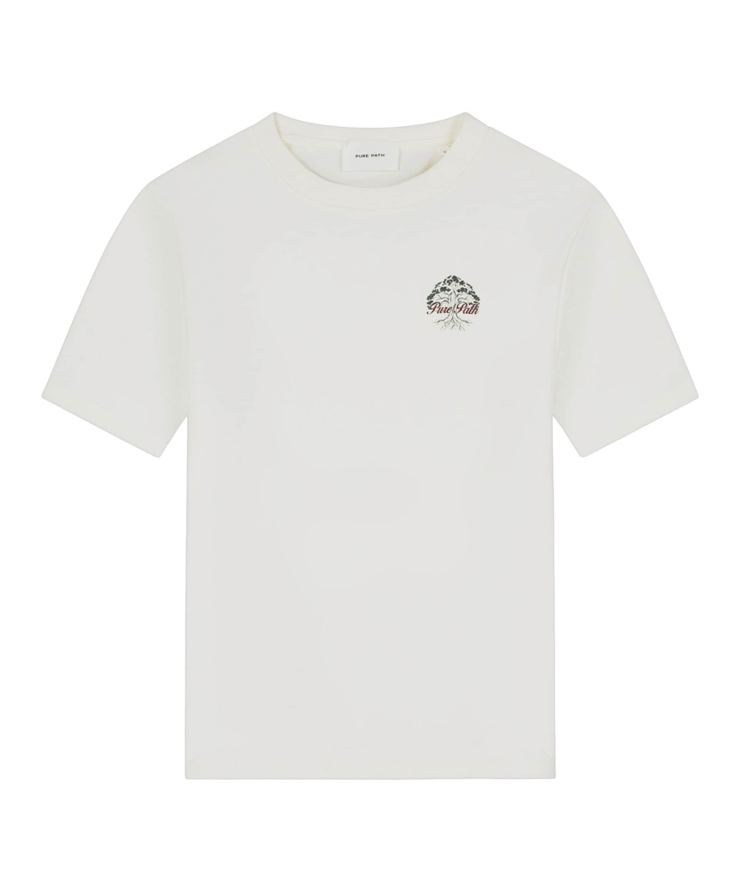 Pure Path Heren T-shirt ecru
