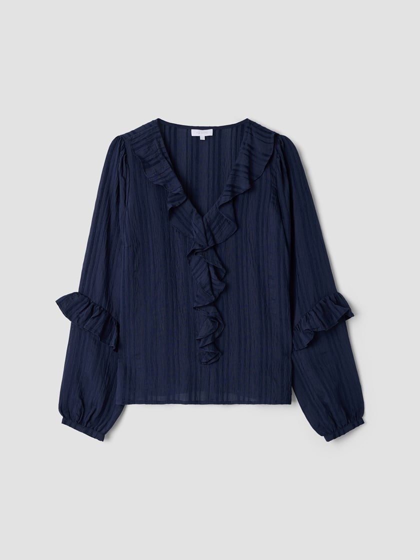 Scarlett bluse Navy Blazer
