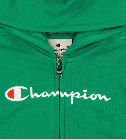 Champion Sweatset - Durchgehender Reißverschluss - Grün/Navy