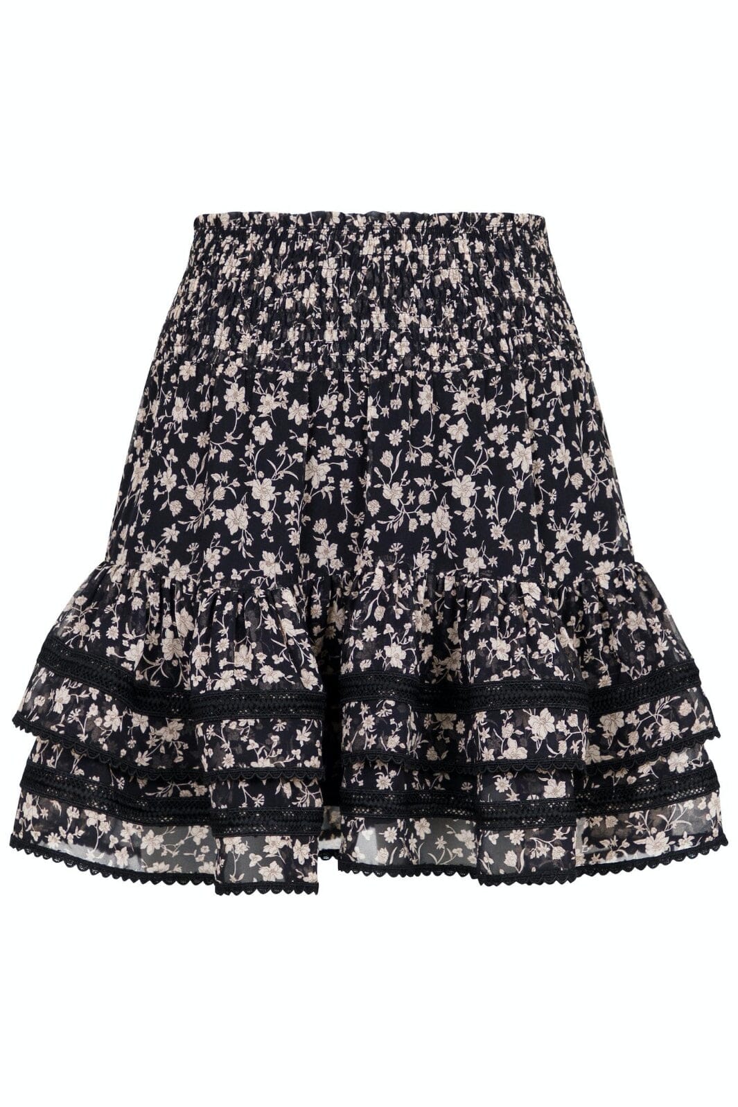 Neo Noir Marna Fleur Sombre Skirt
