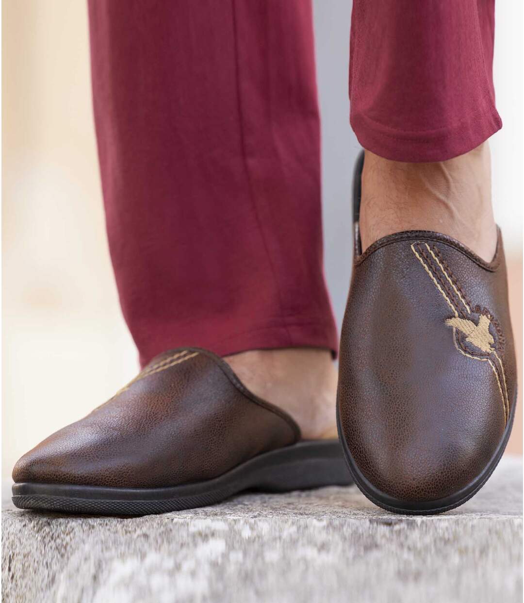 Mules Simili-Cuir Eagle
