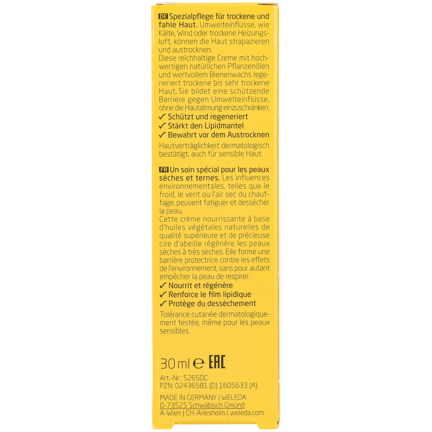 Weleda Cold Cream Gesichtscreme