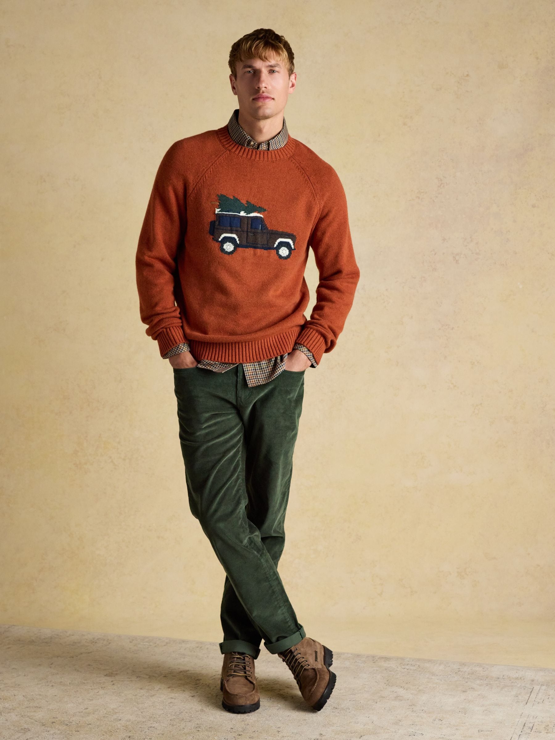 Offroad Crew Neck Christmas Jumper
