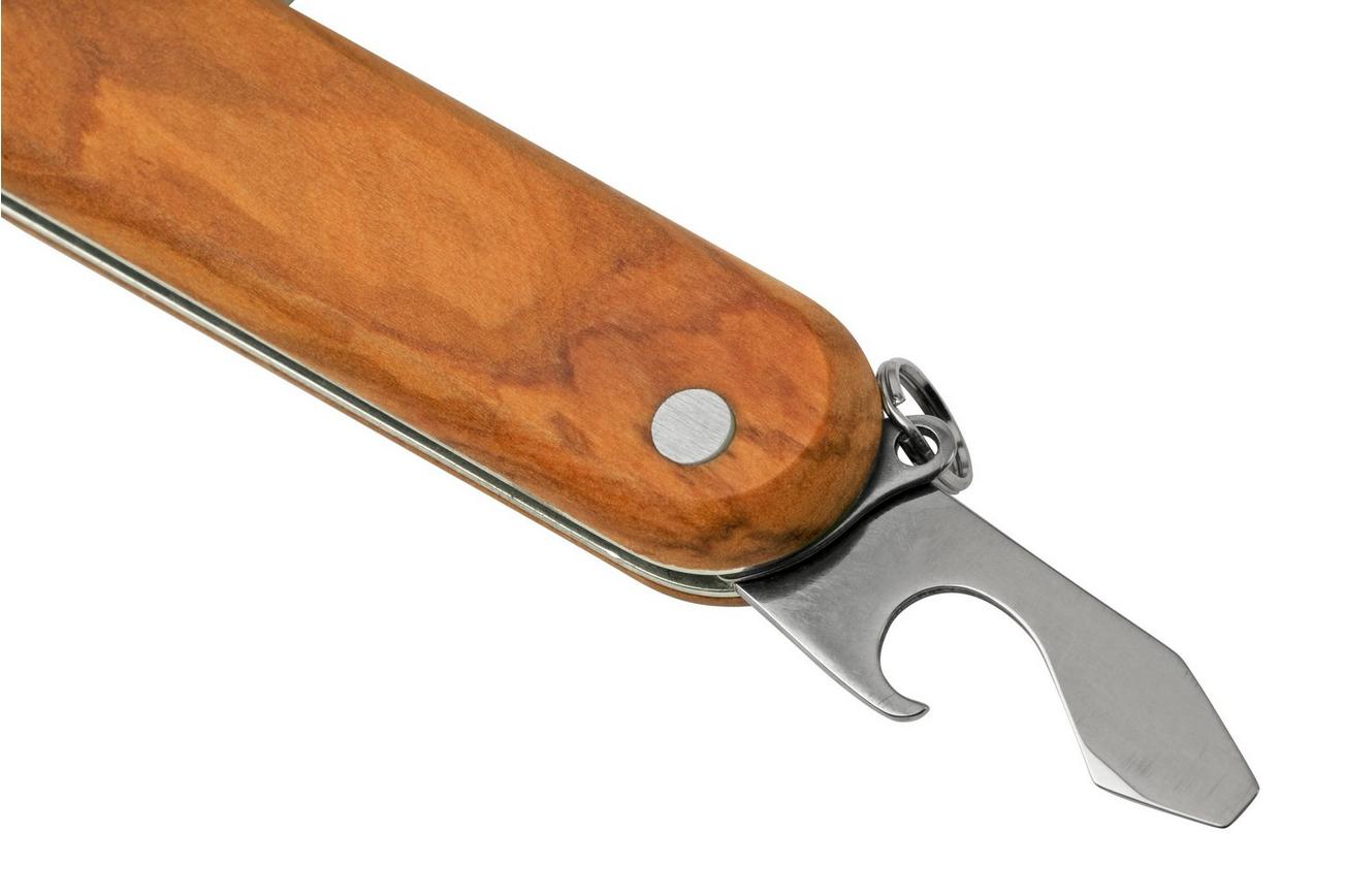 Mercury Multi-Tool Knife 913-3LC Olive Wood, 3 functies, zakmes
