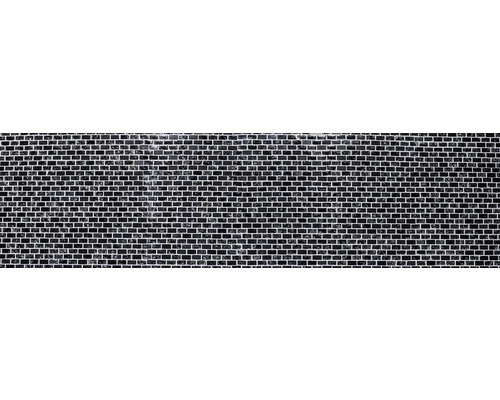 Glasmozaïek met natuursteen XIC B1128 zwart 30x28,5 cm