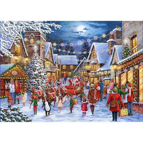 N°17 - défilé de noël 1000pc puzzle