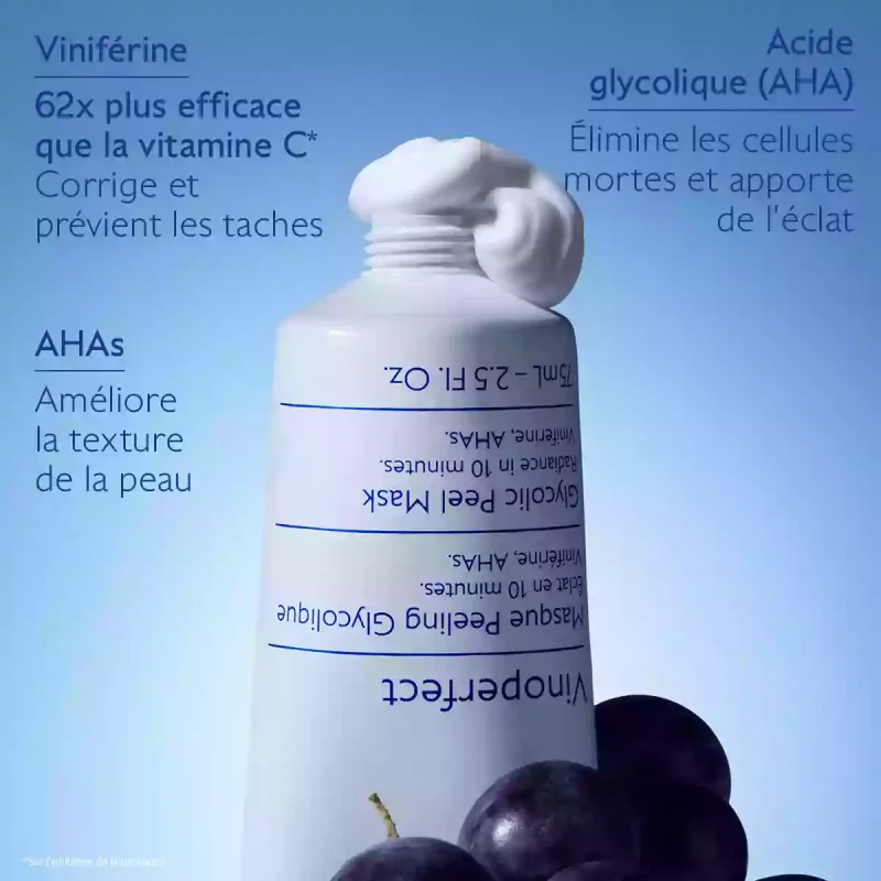 Vinoperfect Masque Peeling Glycolique - 75ml