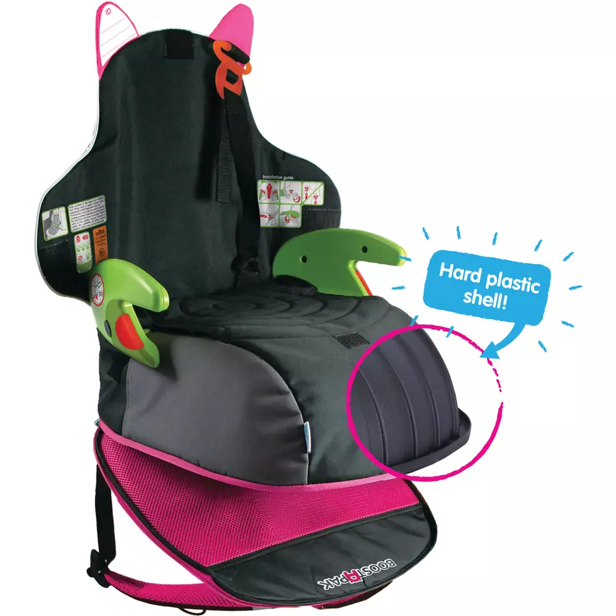 trunki BoostApak Schwarz mit Pink