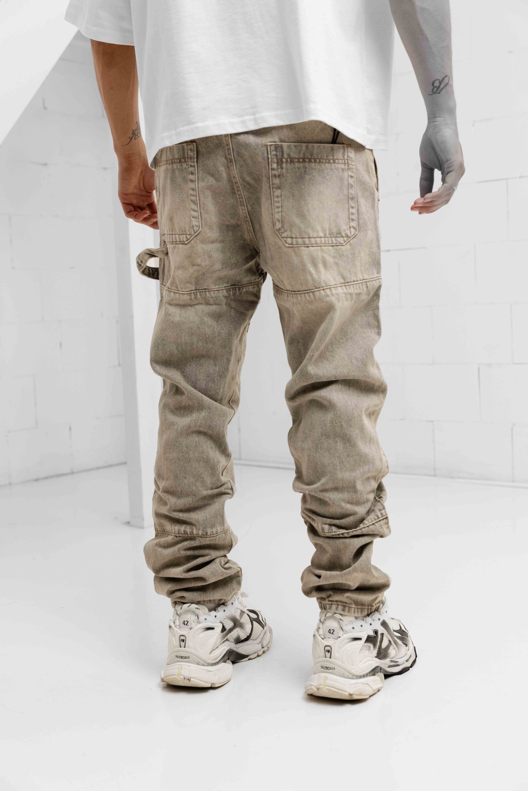 Project x Paris Carpenter Jeans Heren Lichtgrijs