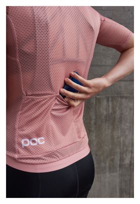 Maillot Manches Courtes Femme Poc Air Rose
