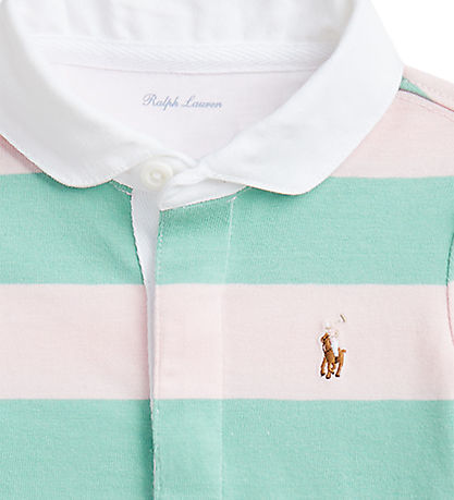 Polo Ralph Lauren Kleid m. Bloomers - Seladon/Hauch von Pink