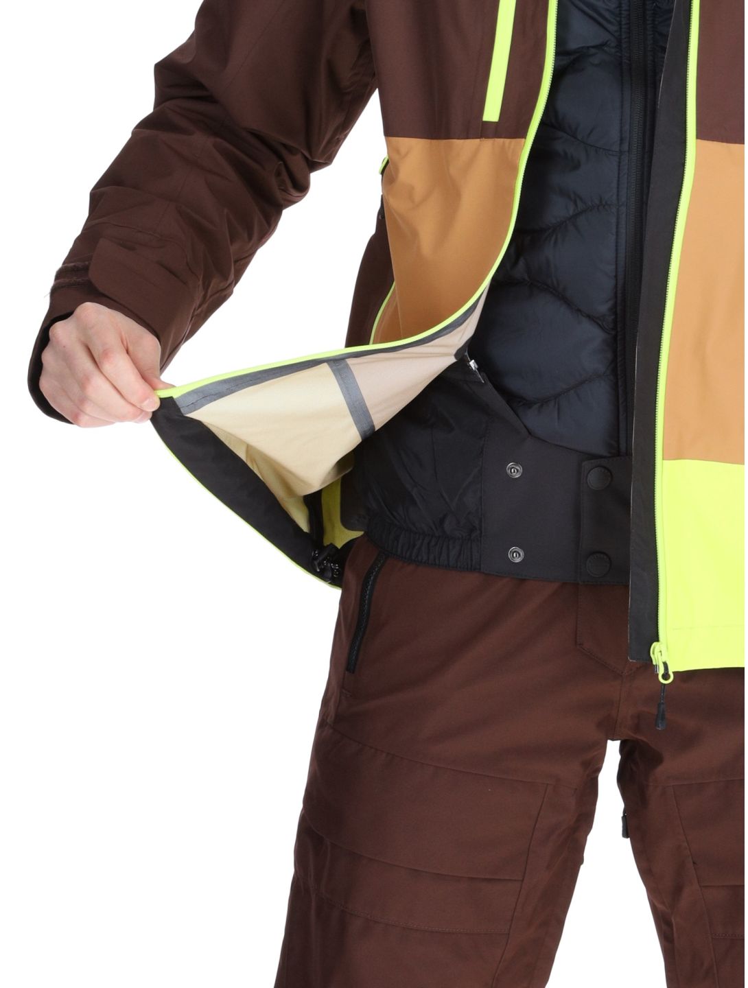 Broader 3L hardshell ski-jas heren