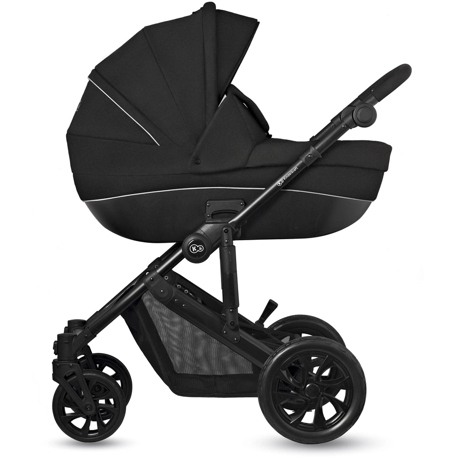 Kinderkraft Kinderwagen Prime Lite 3 in 1 Mink Pro Black