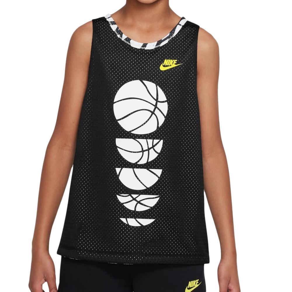 Nike Débardeur Noir Garçon Nike Rvrsbl