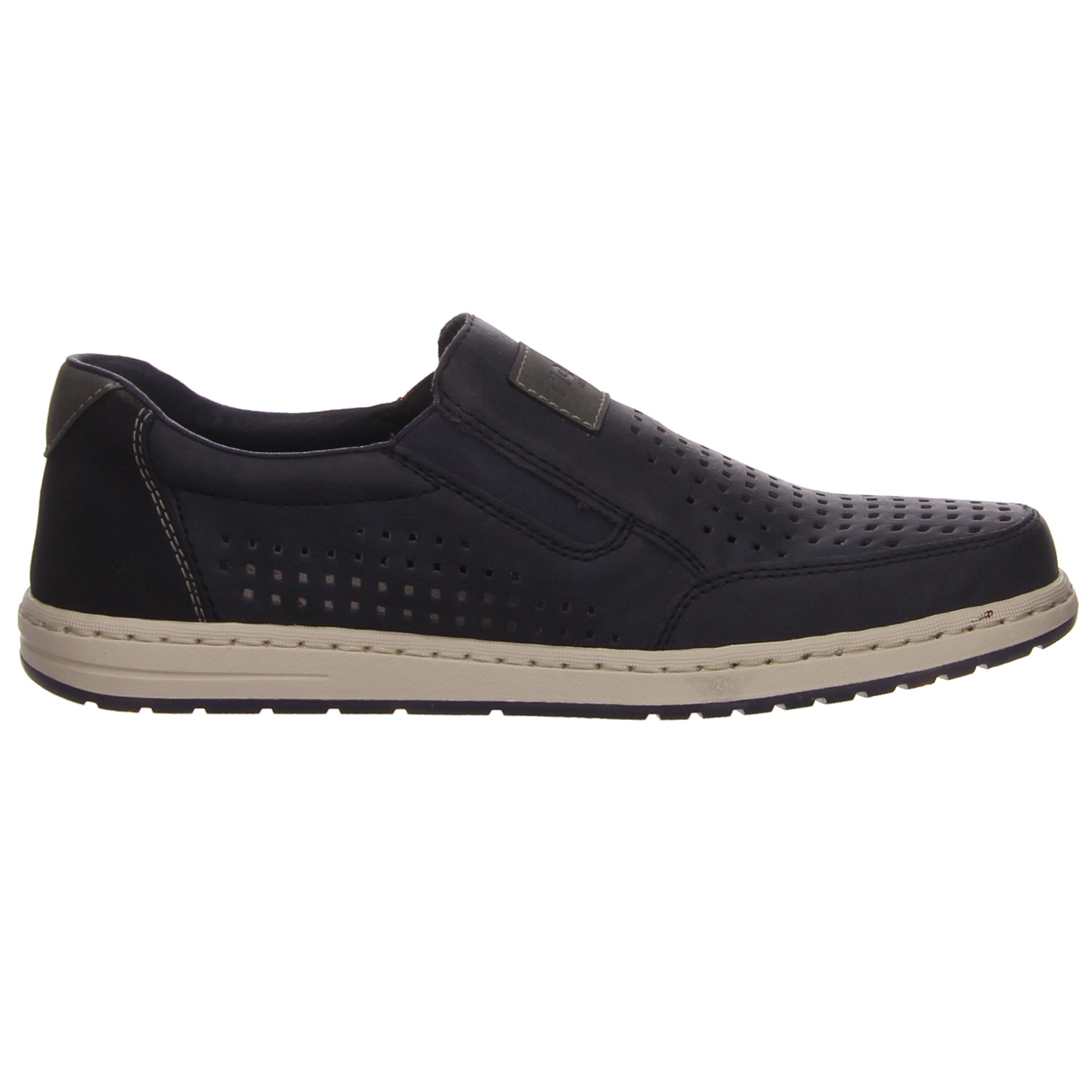 Rieker Slipper dunkelblau blau