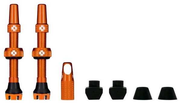 Valves Tubeless Muc-Off V2 44mm Orange