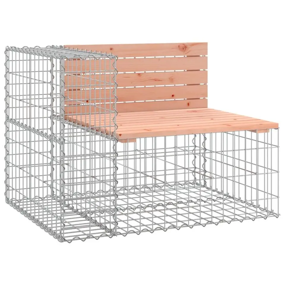 vidaXL - Tuinbank schanskorfontwerp - Massief douglashout - 92x71x65,5 cm