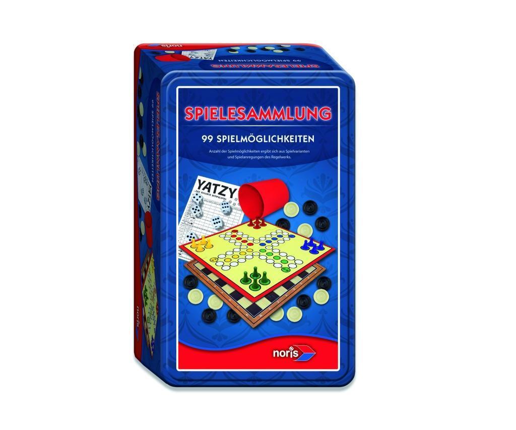 99iger-Spielesammlung in Metallbox