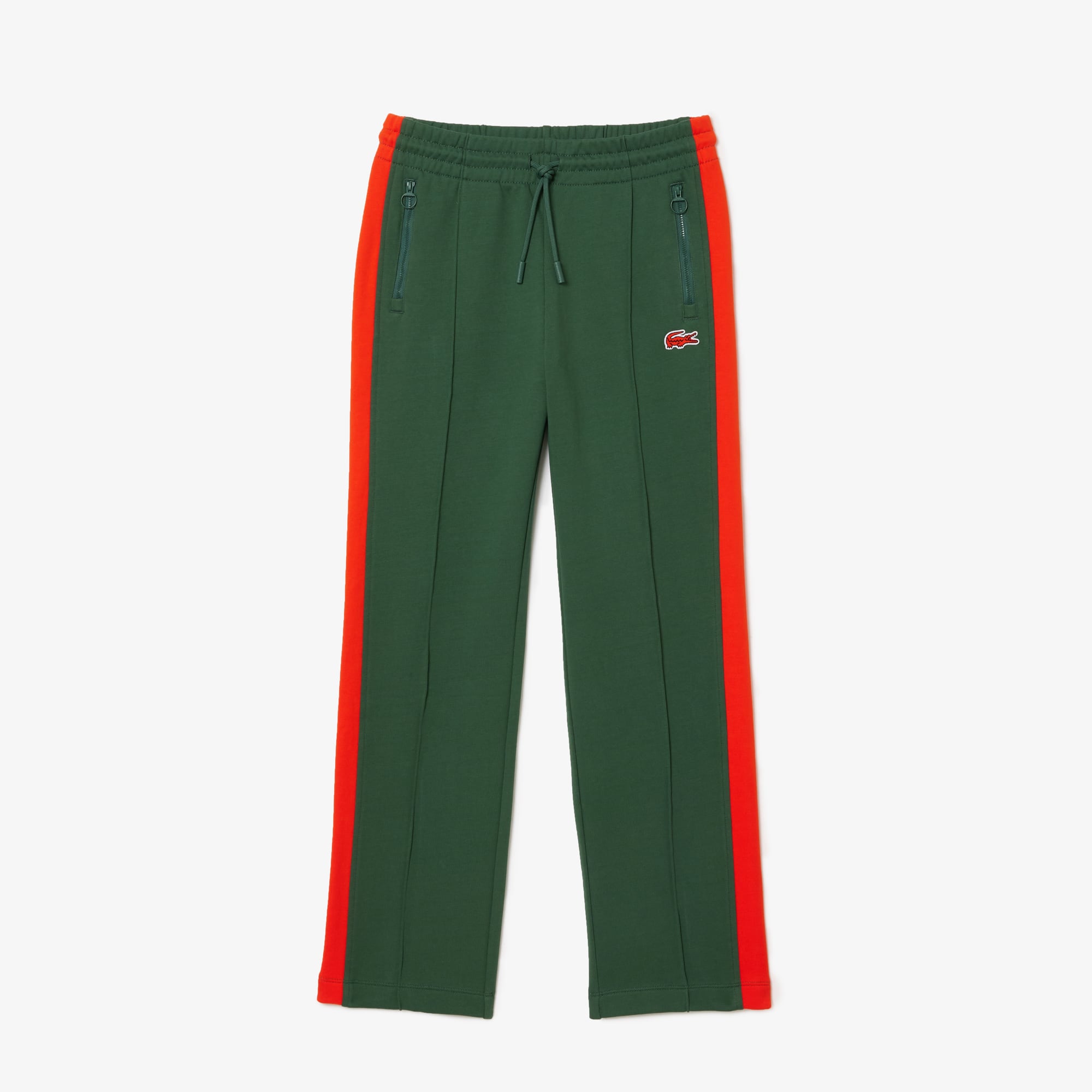 Pantalon de survêtement avec bandes contrastées Pantalons de survêtement - Vert - Lacoste - Femme