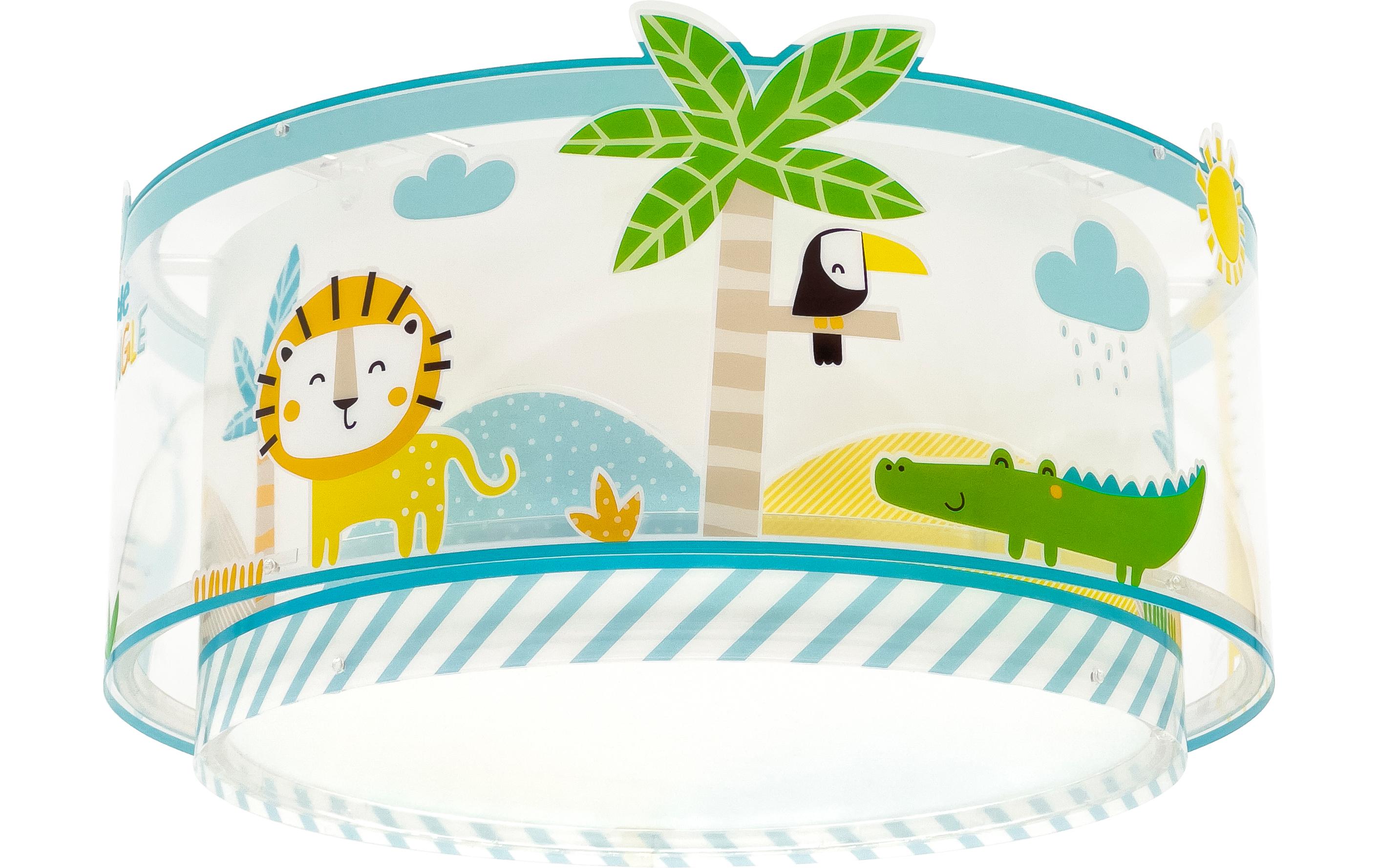 Deckenlampe Little JungleDeckenleuchte mit Doppelschirm für Kinder