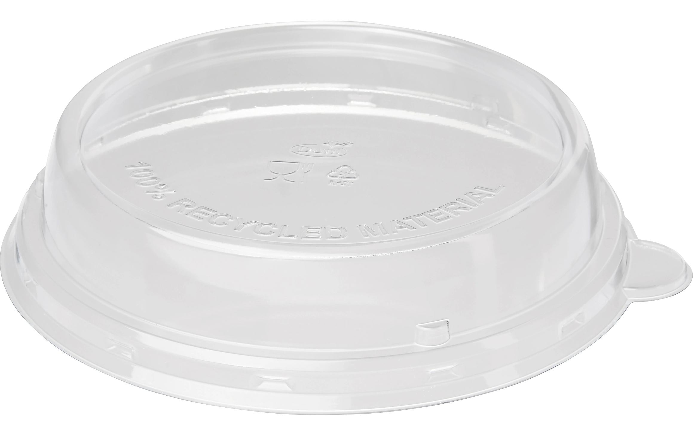 Deckel RPET 600 ml, 40 StückKunststoffdeckel