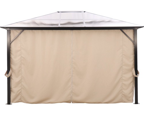 Zijpaneelset voor Costa paviljoen, beige