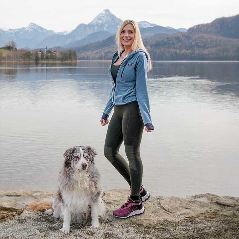 Trekker Hoodie Dame Stellar