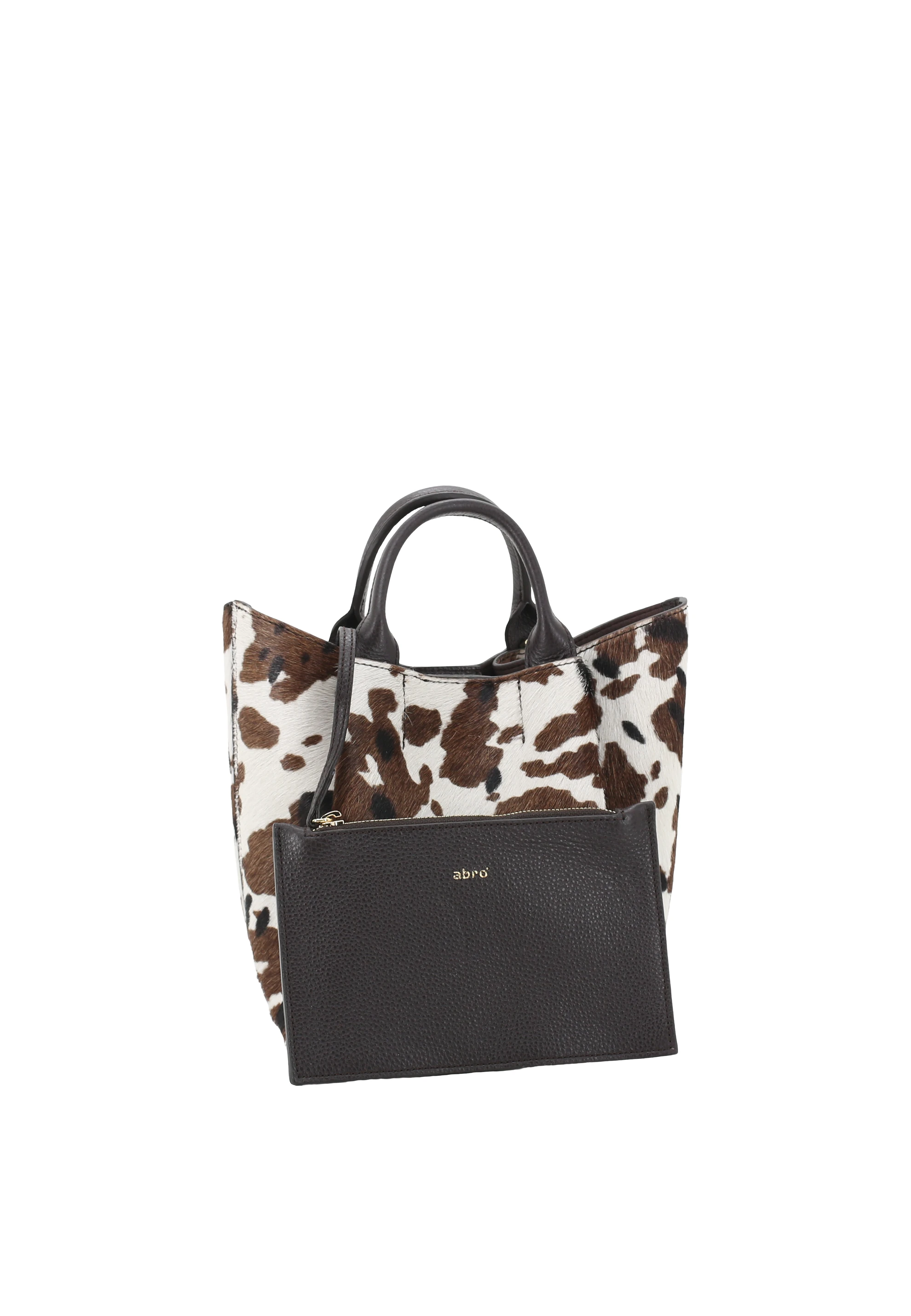 Shopper ESSENTIAL small Leather Animal Print Standard