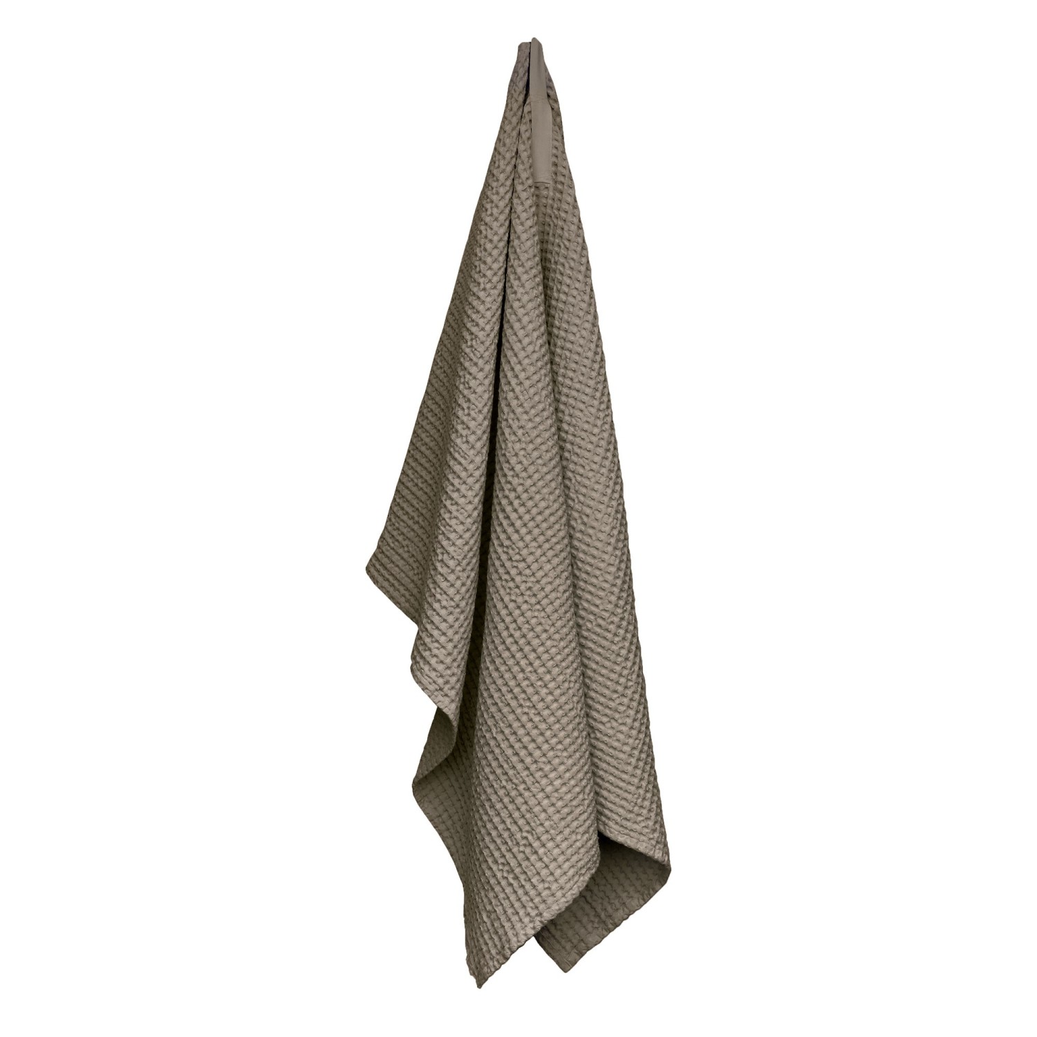 The Organic Company Badetuch Big Waffle Towel and Blanket Clay
