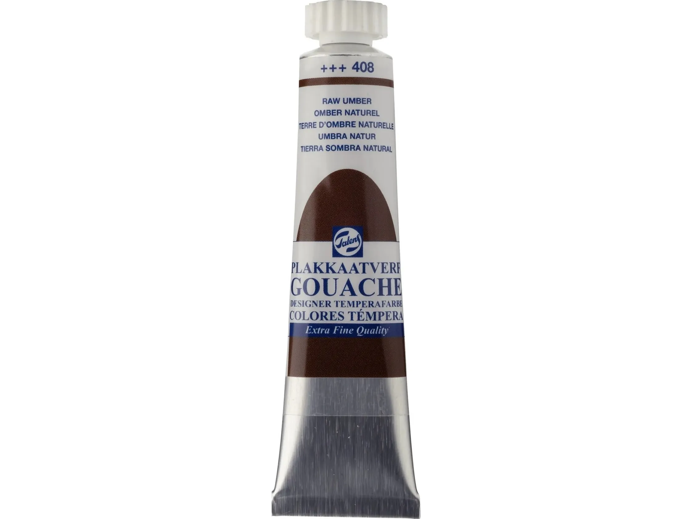 Talens Gouache ekstra fin kvalitet Tube 20 ml Raw Umber 408
