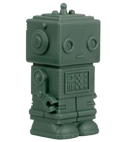 A Little Lovely Company Sparegris - 16 cm - Robot - Dark Sage