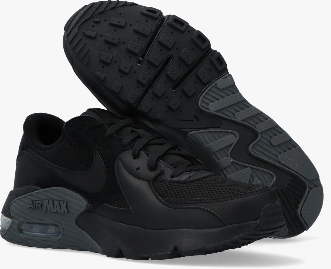 NIKE zwarte nike lage sneakers air max excee
