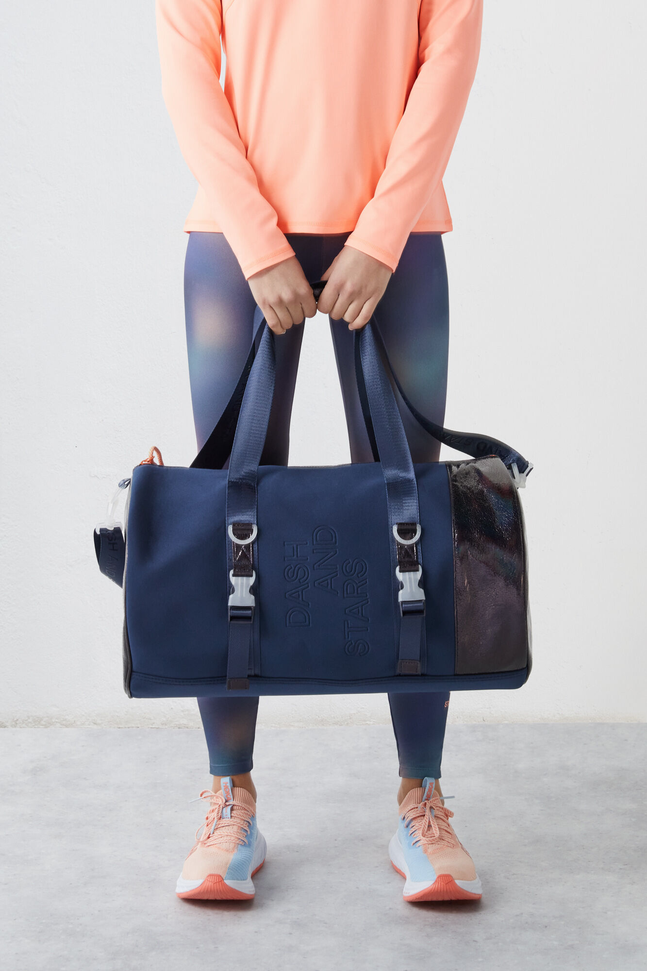 Bolsa deporte 'boliche' azul marinho - azul