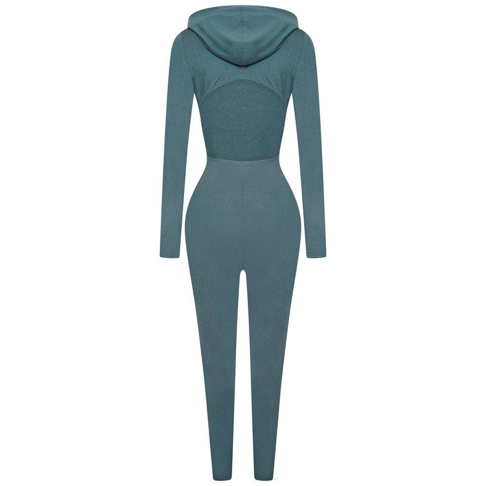 Honeyz Hooded Jumpsuit Womens