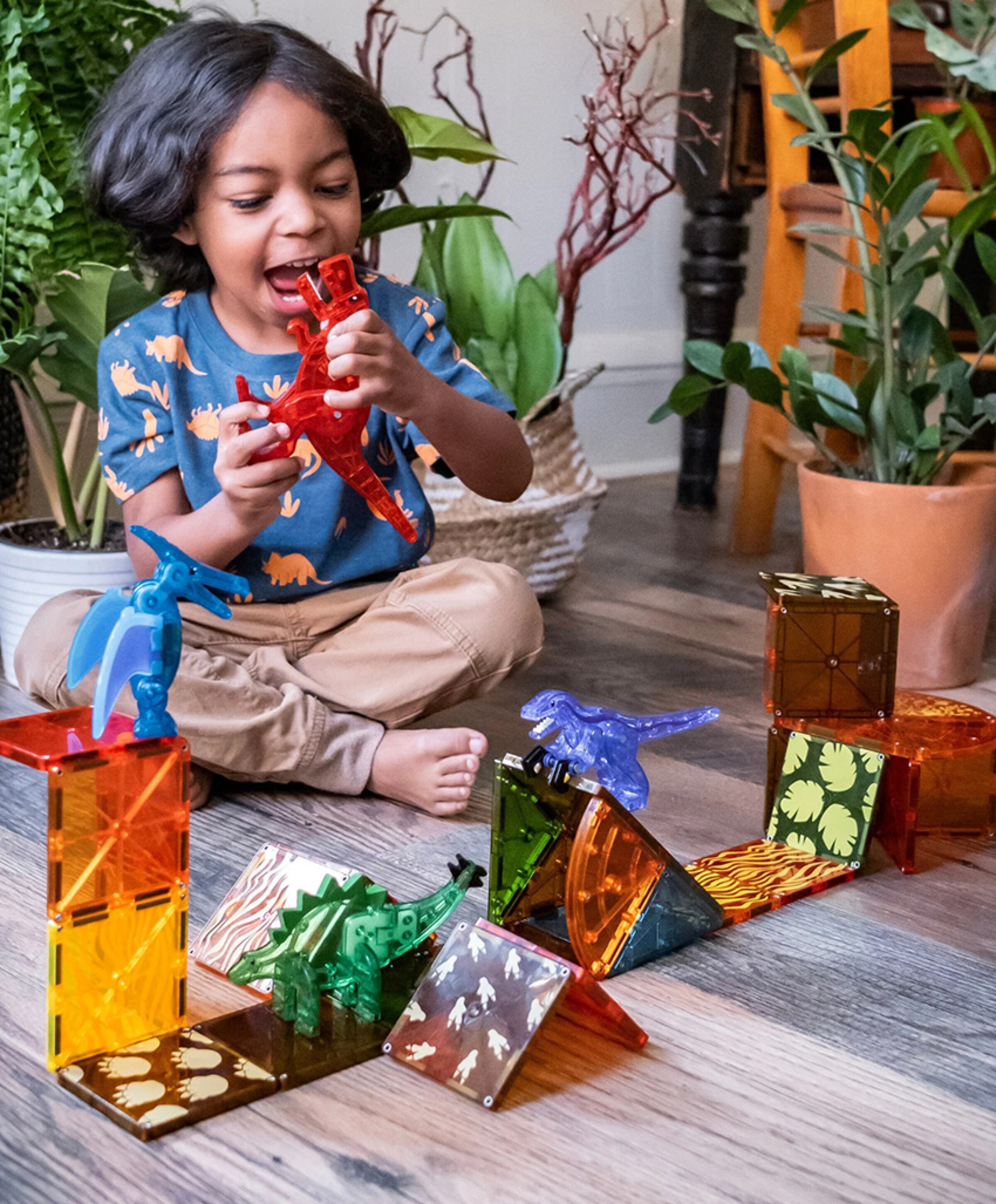 Magna-Tiles Dino World 40 piece set