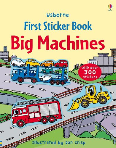 First Sticker Book Big Machines - First Sticker Books (Paperback)