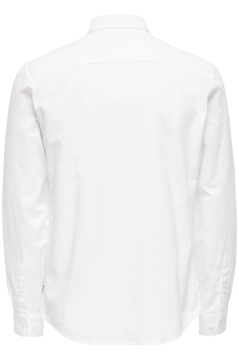 Only & Sons witte heren overhemd