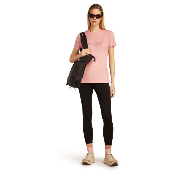 Icebreaker - Women's Merino 150 Tech Lite S/S Sunrise Summit - Haut en mérinos