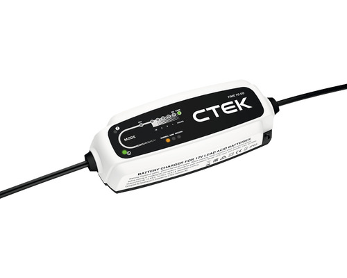 CTEK CT5 Time To Go-lader met aftelfunctie 20–160 Ah